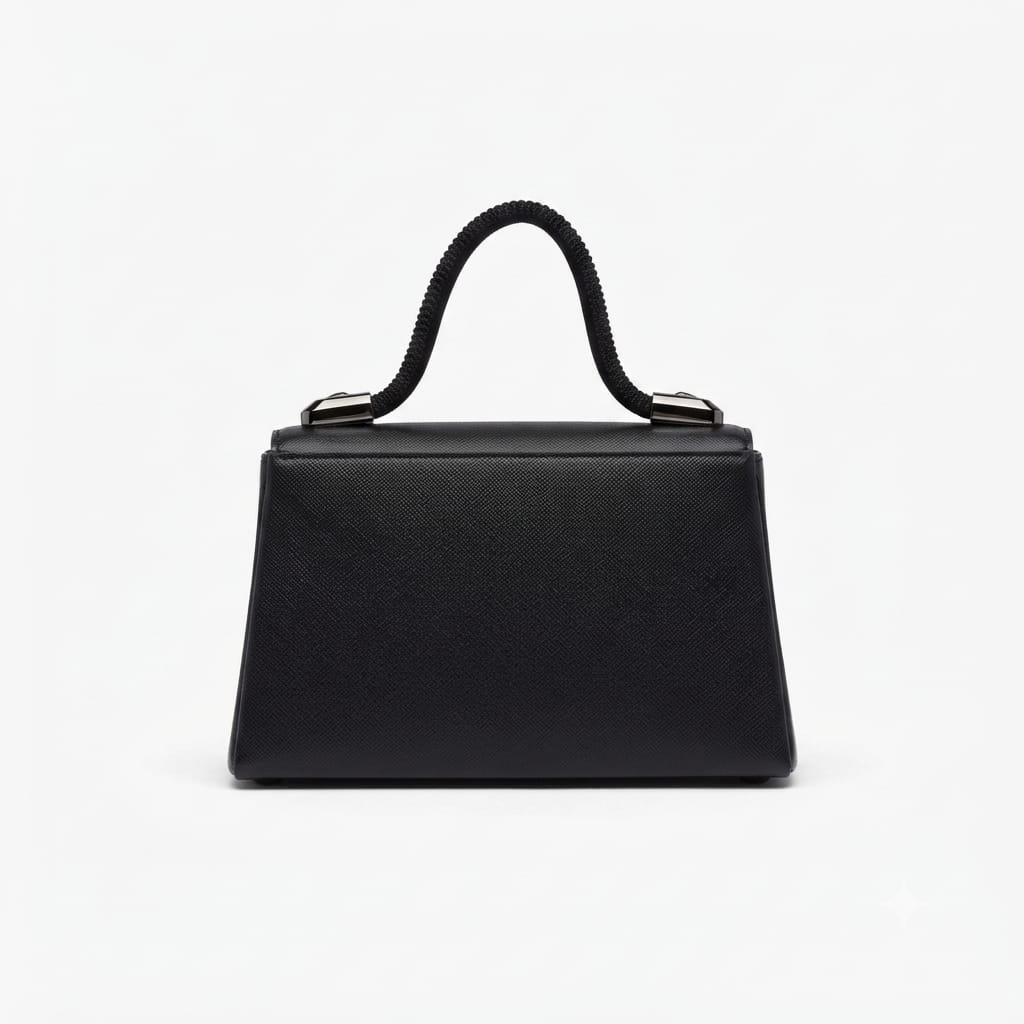 Elegant Crystal Top Handle Evening Handbag