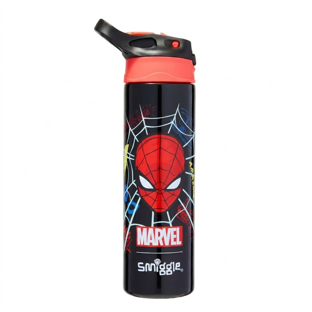 Spider-Man Flip-Top Kids Water Bottle