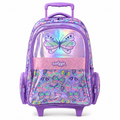 Smiggle Flutter Butterfly 3-Piece Trolley School Set