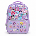 Kuromi Lavender School Backpack