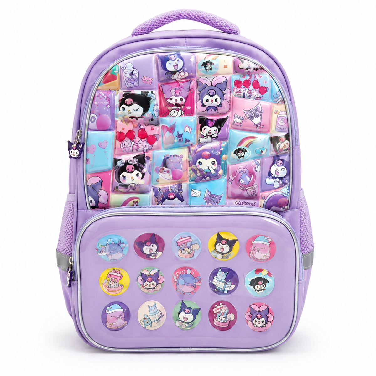Kuromi Lavender School Backpack