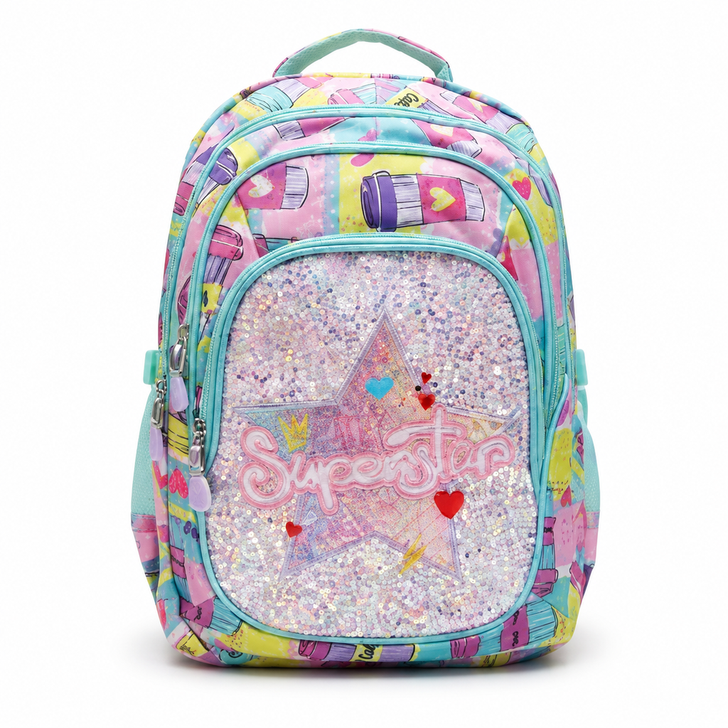 SuperStar Sparkle School Backpack