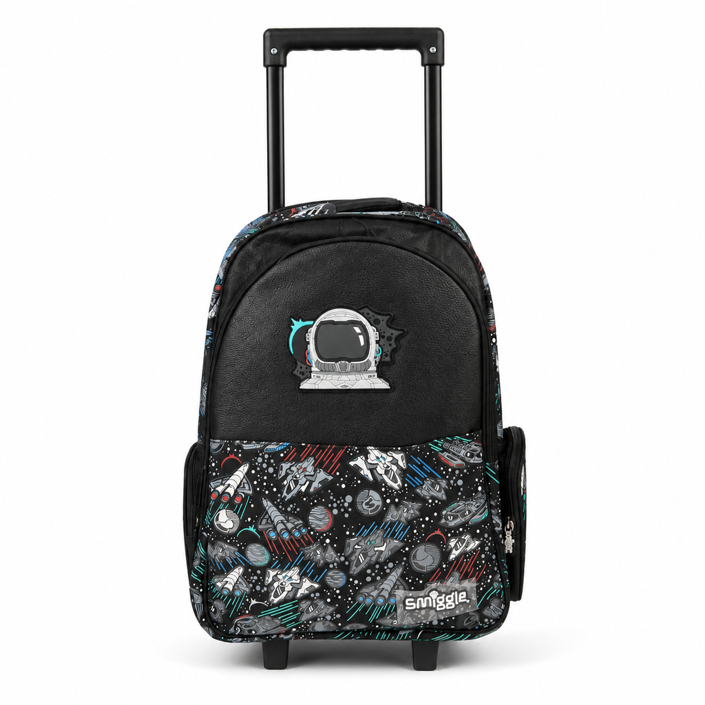 Smiggle Astronaut Space 3-Piece Trolley School Set