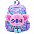 Smiggle Playtime Koala Junior Character Backpack – Lilac