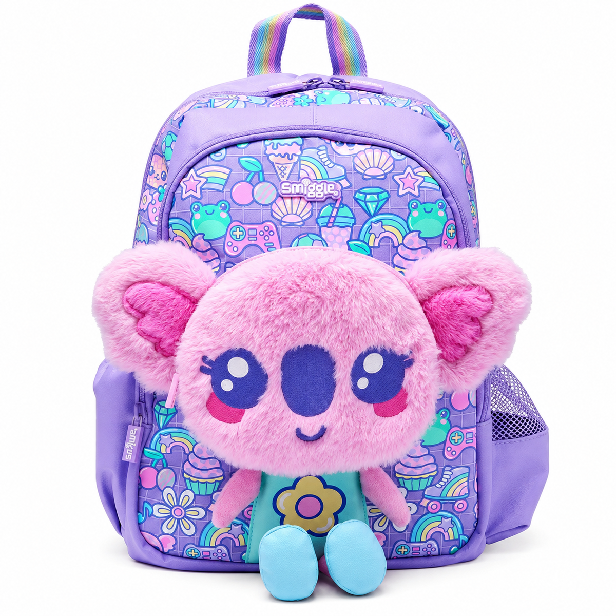 Smiggle Playtime Koala Junior Character Backpack – Lilac