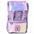 Smiggle Purple Limitless Attach Foldover Bag