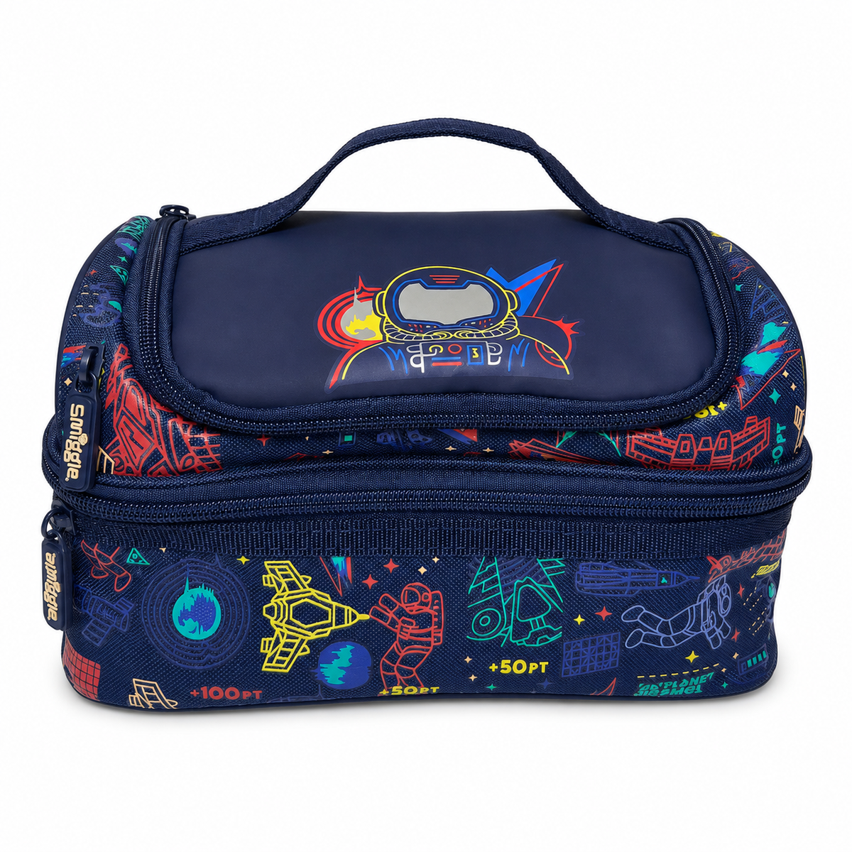 Smiggle Space Explorer Double-Decker Lunch Bag