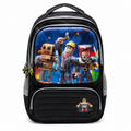 16.5-Inch Gaming Character Multi-Compartment School Backpack