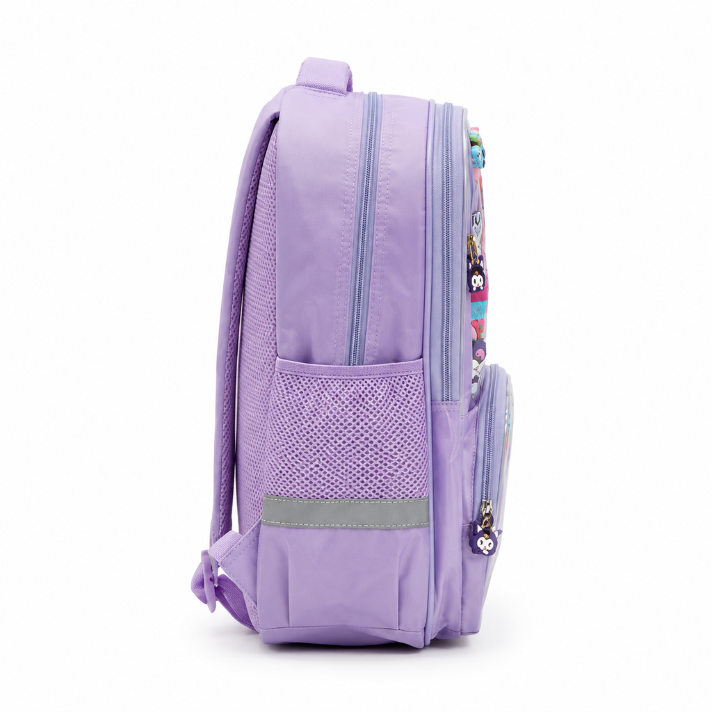 Kuromi Lavender School Backpack