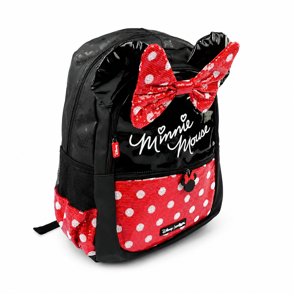 Smiggle Red Minnie Mouse Classic Backpack