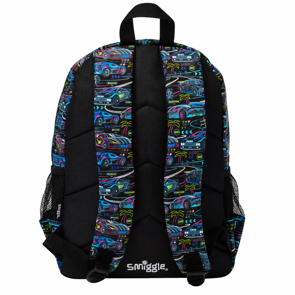 Smiggle Bright Eyes Classic Attach Backpack – Black
