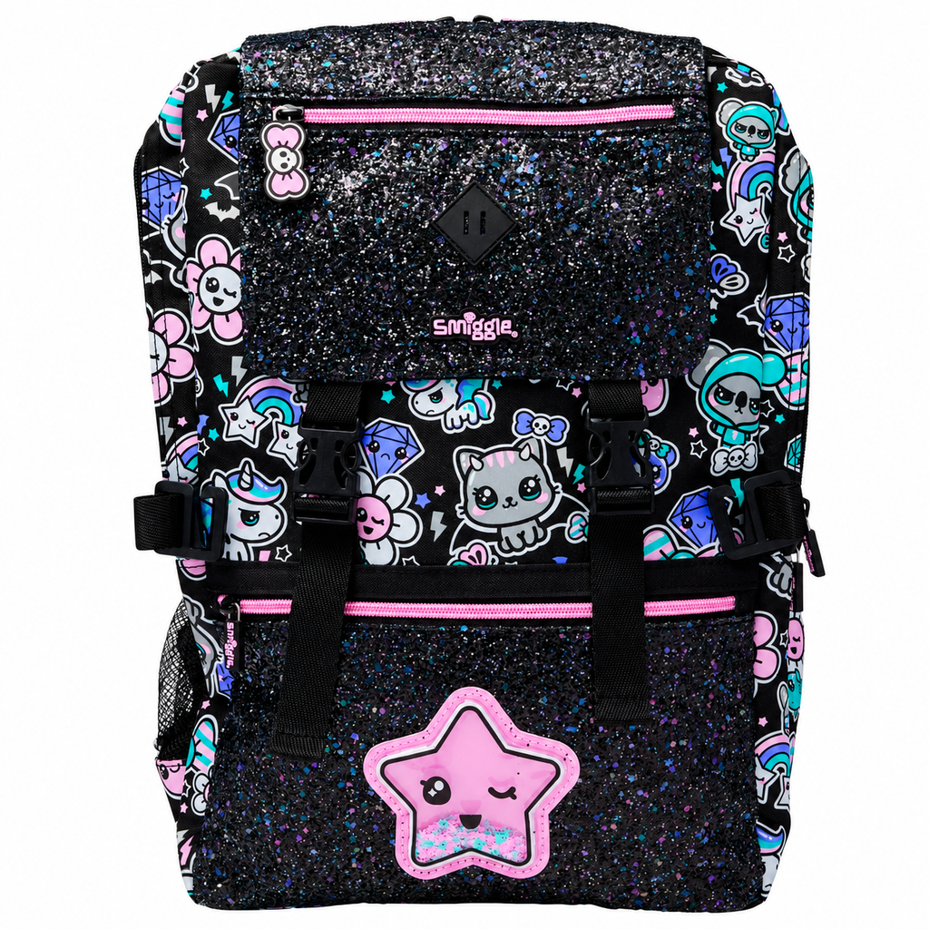 Smiggle Cosmic Friends Classic Attach Backpack