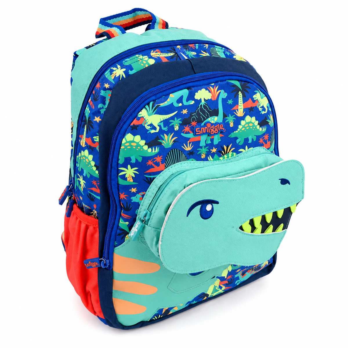 Smiggle Bag Dino Backpack For Kids for Boys | Bachaa Party‏