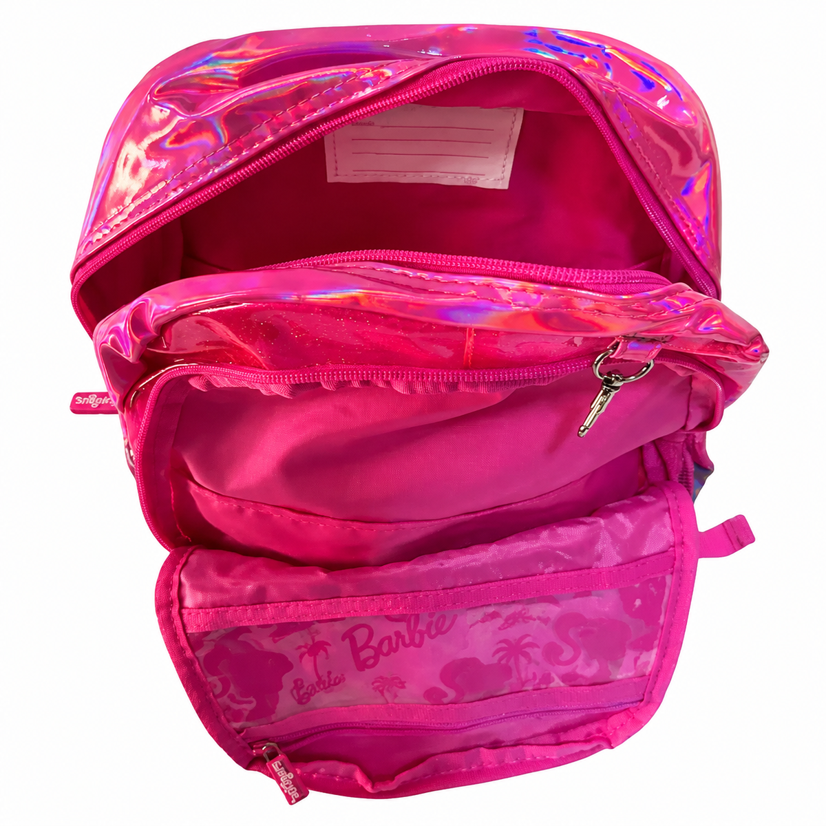 Smiggle Barbie Play and Go Junior Character Hoodie Backpack