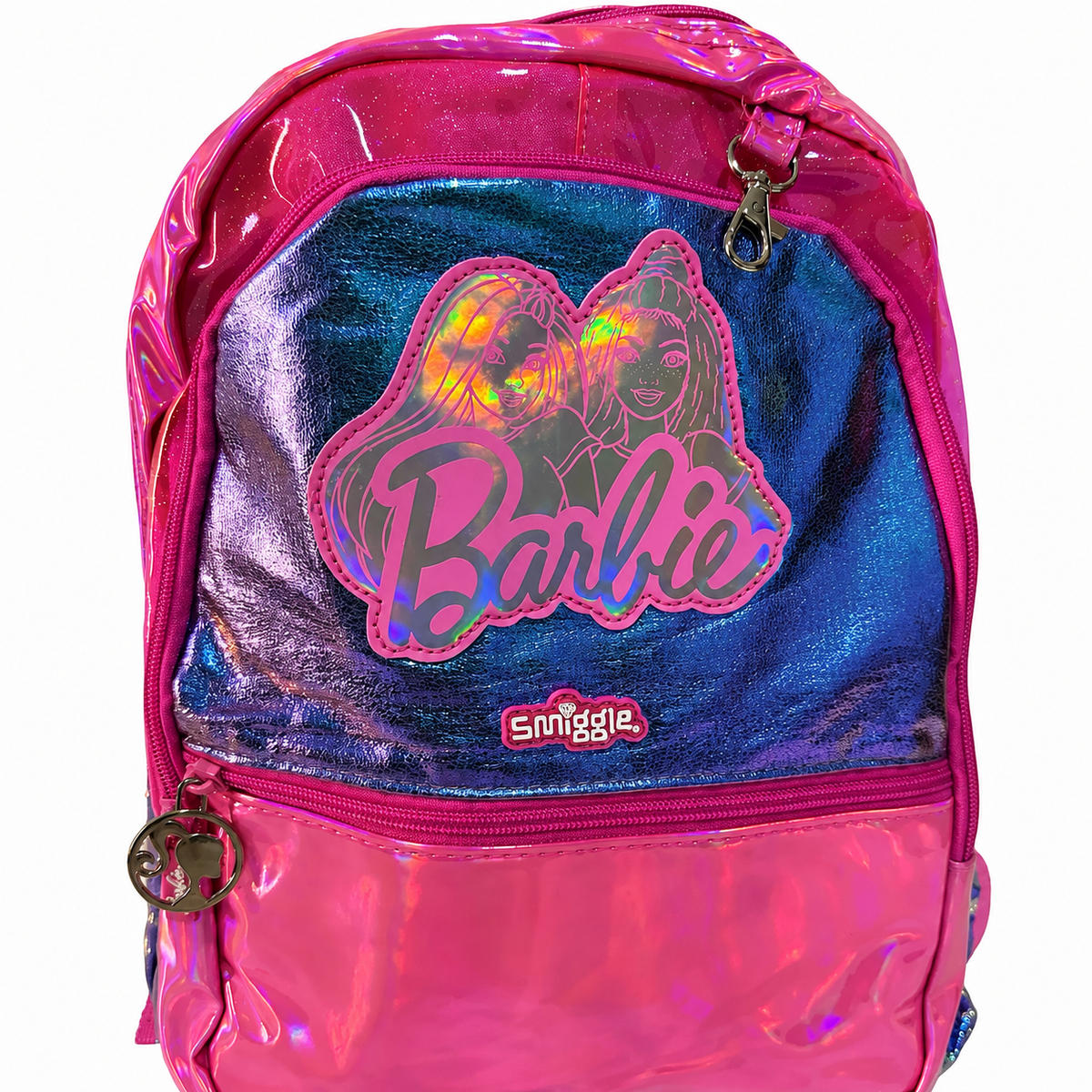 Smiggle Barbie Play and Go Junior Character Hoodie Backpack