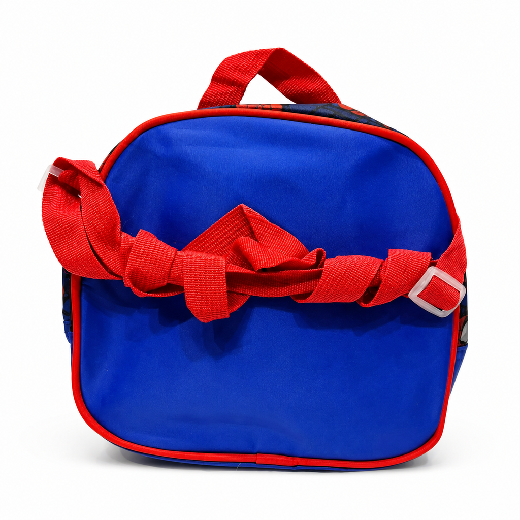 HD Spider-Man Blue 3-Piece School Set – 18-Inch Trolley-Ready Backpack, Thermal Lunch Bag & Pencil Case