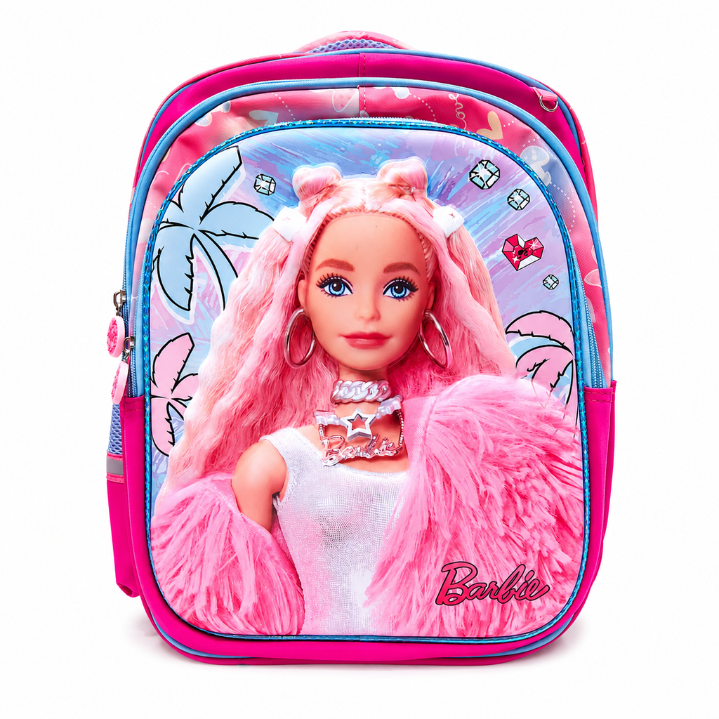 HD Barbie 16-Inch Trolley-Ready 3-Piece School Set