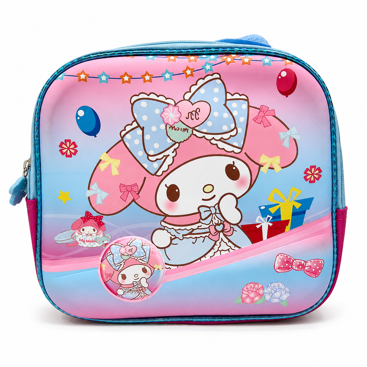 HD My Melody 16-Inch Trolley-Ready 3-Piece School Backpack Set