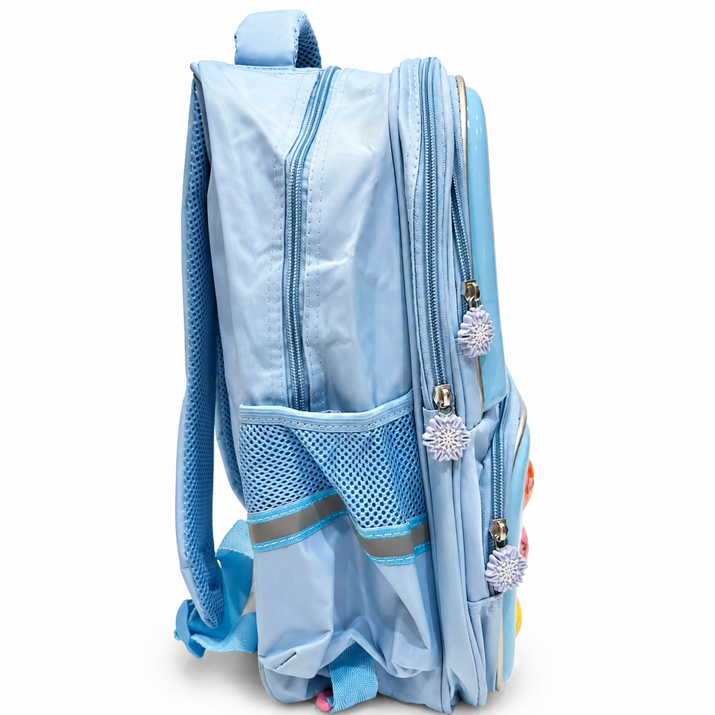 HD Frozen 3-Piece School Set – 16-Inch Trolley-Ready Backpack Set