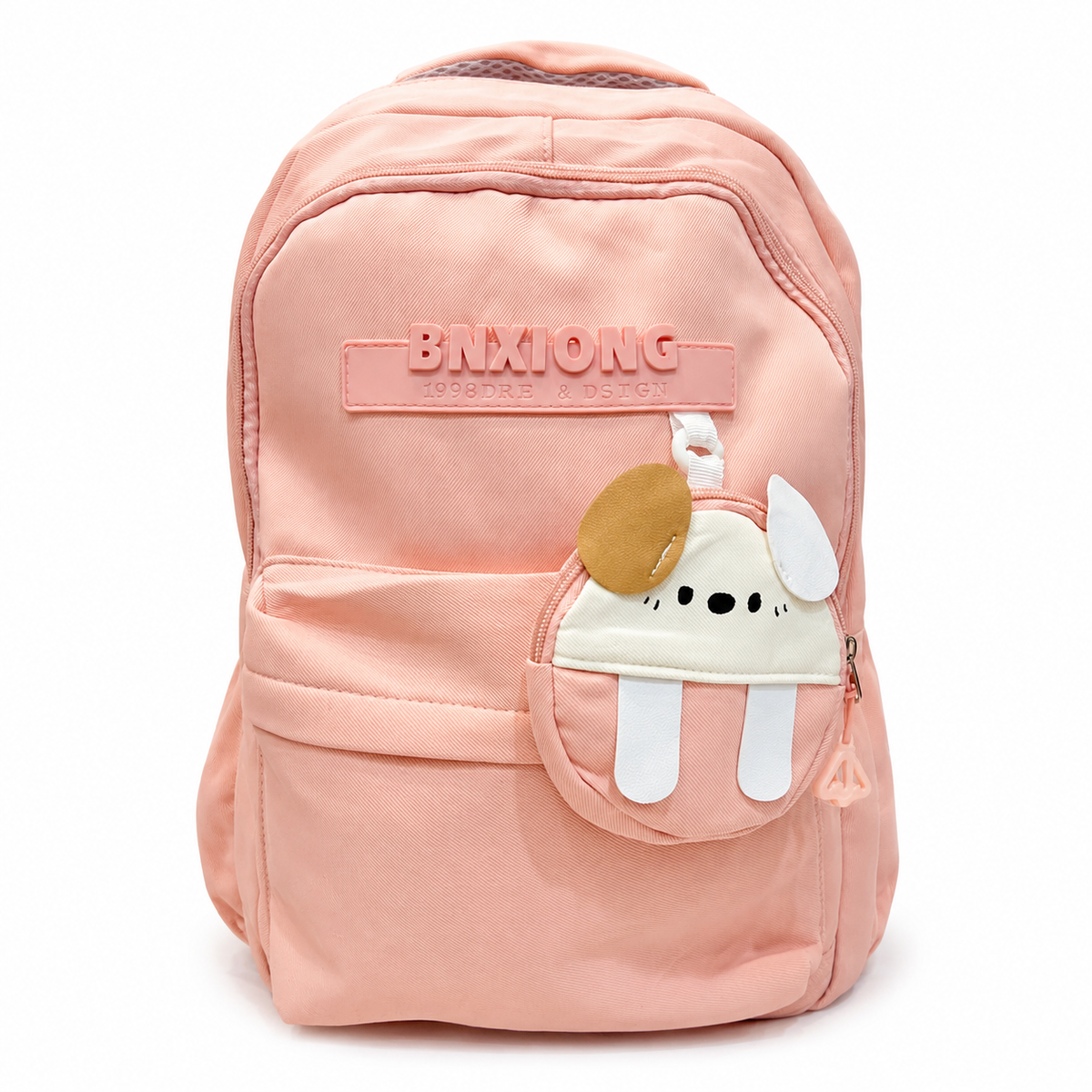 BNXIONG Cute Puppy Water-Resistant 16-Inch School Backpack