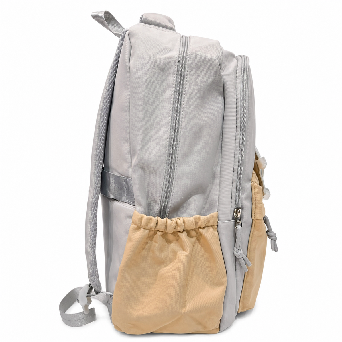 Modern Multi-Compartment Backpack with Mini House Pouch