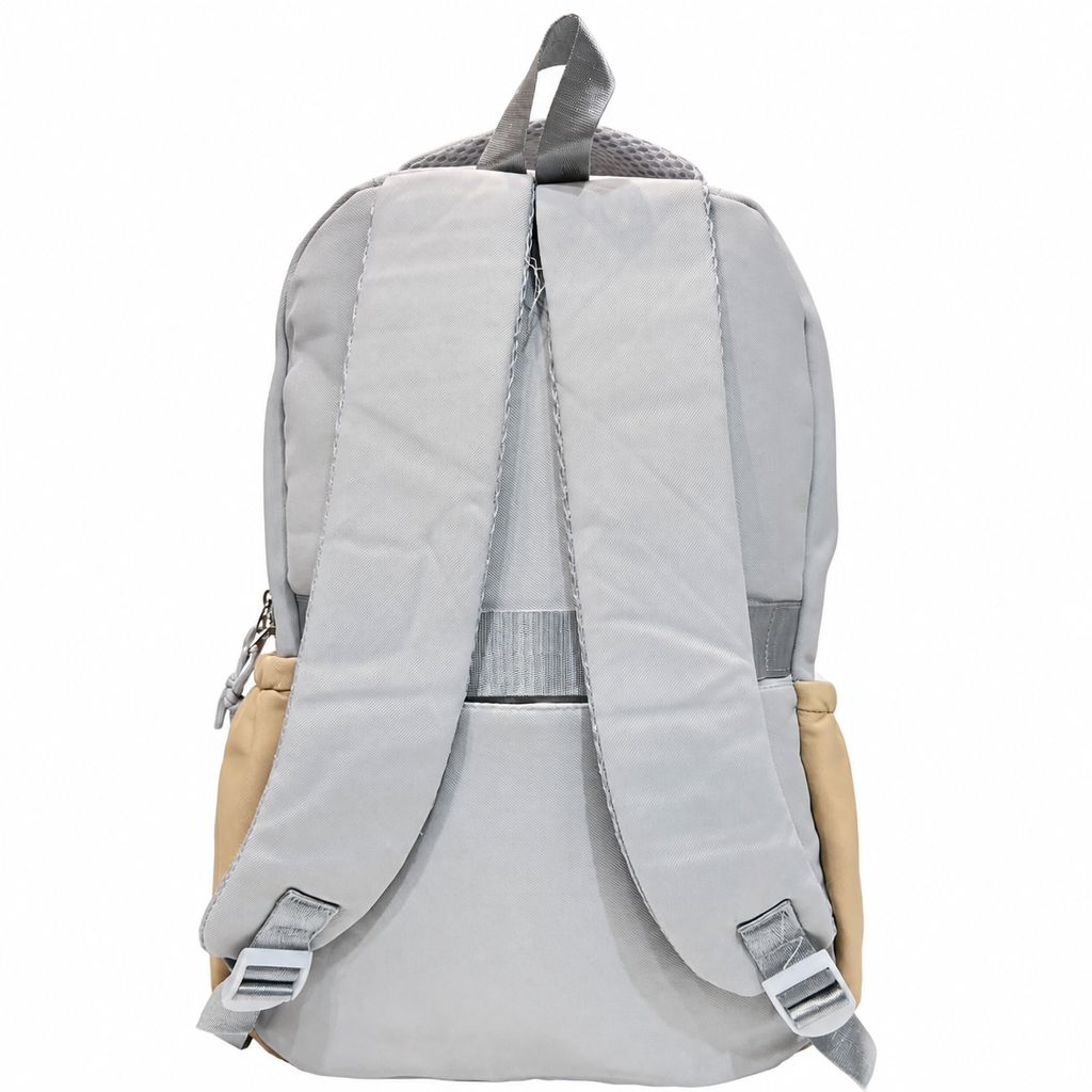Modern Multi-Compartment Backpack with Mini House Pouch