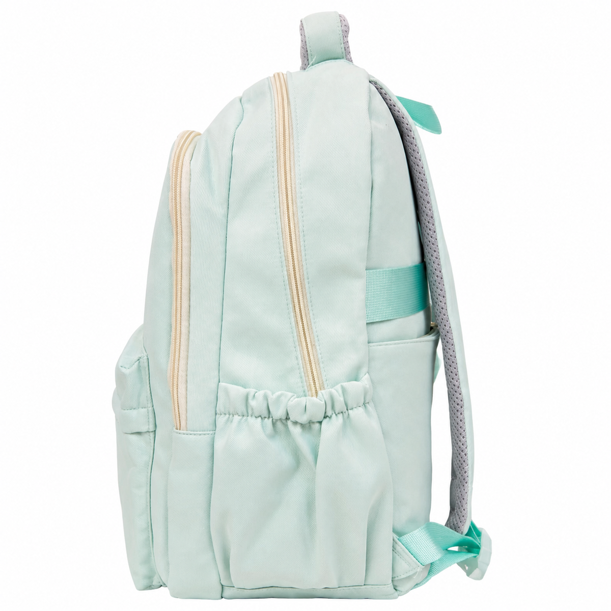 LUKY 20-Inch Multi-Compartment Backpack with Fluffy Charm