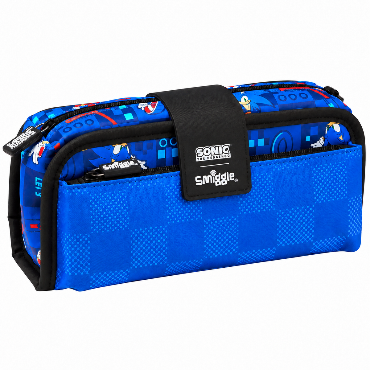 Smiggle Sonic The Hedgehog Utility Pencil Case