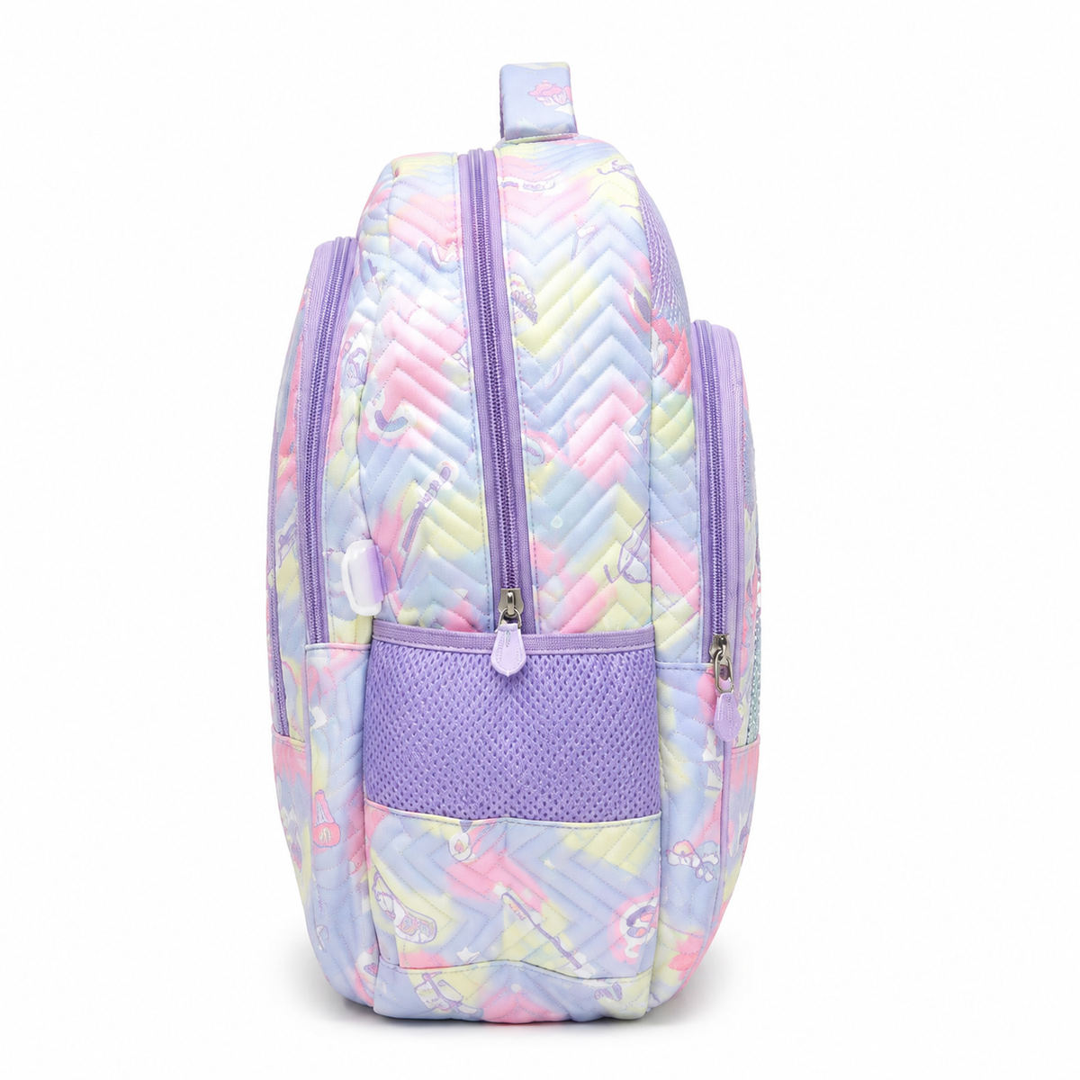 Pastel Cupcake Sparkle School Backpack