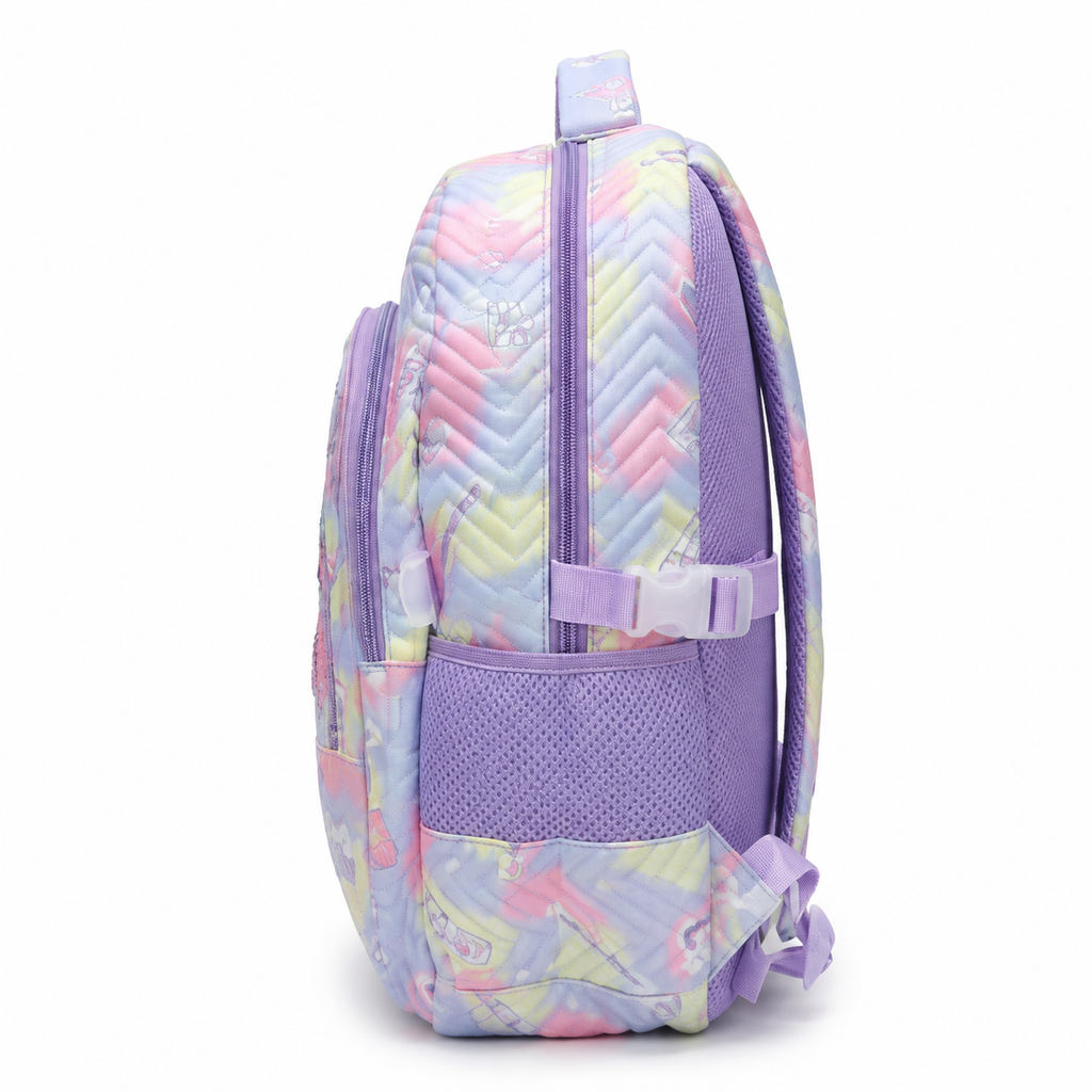 Pastel Cupcake Sparkle School Backpack