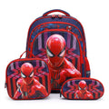 HD Spider-Man 3-Piece School Set – 18-Inch Trolley-Ready Backpack