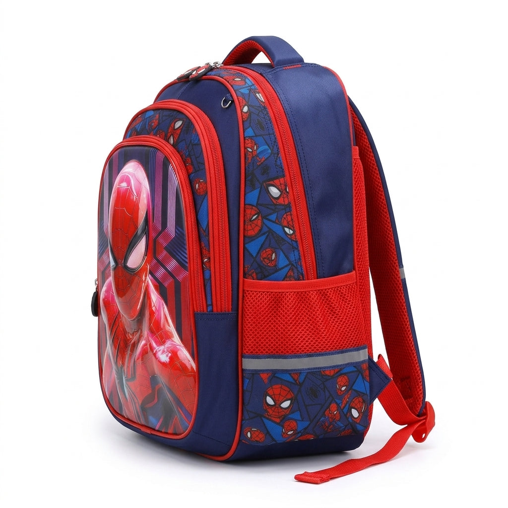 HD Spider-Man 3-Piece School Set – 18-Inch Trolley-Ready Backpack