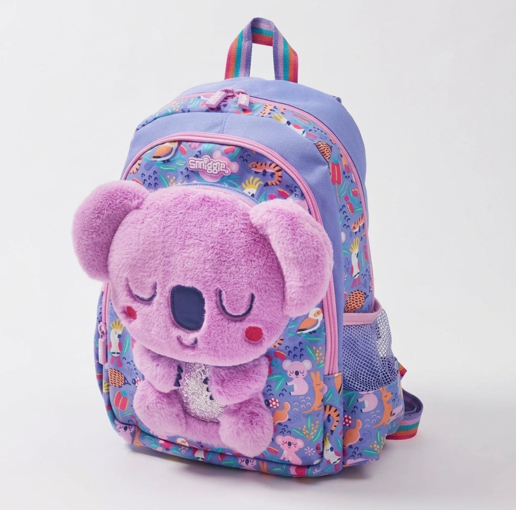 Smiggle Soft Phurr Koala Junior Character Backpack