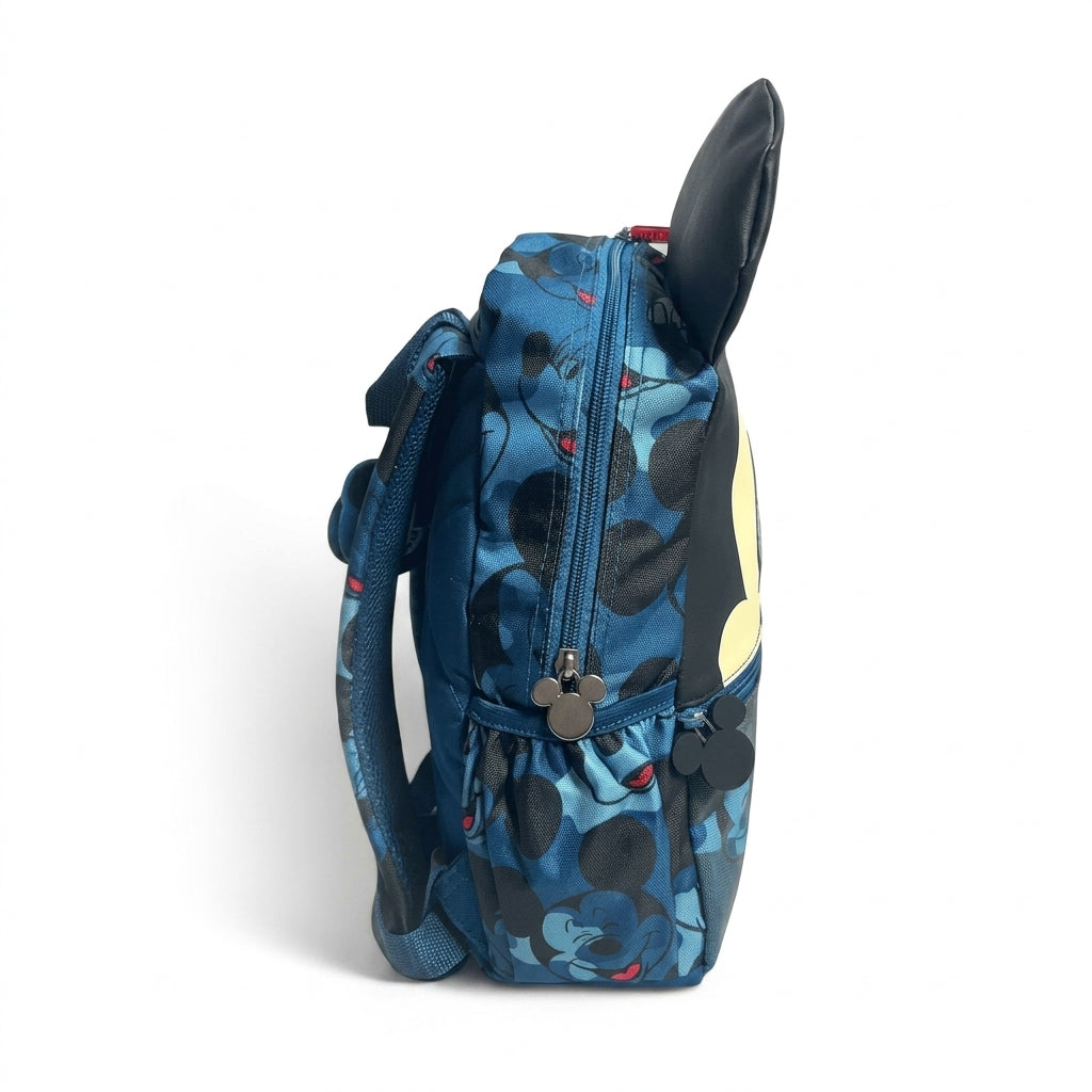 Smiggle Disney Mickey Mouse Print Hooded Backpack
