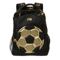 Smiggle Soccer Ball Backpack – Black & Gold