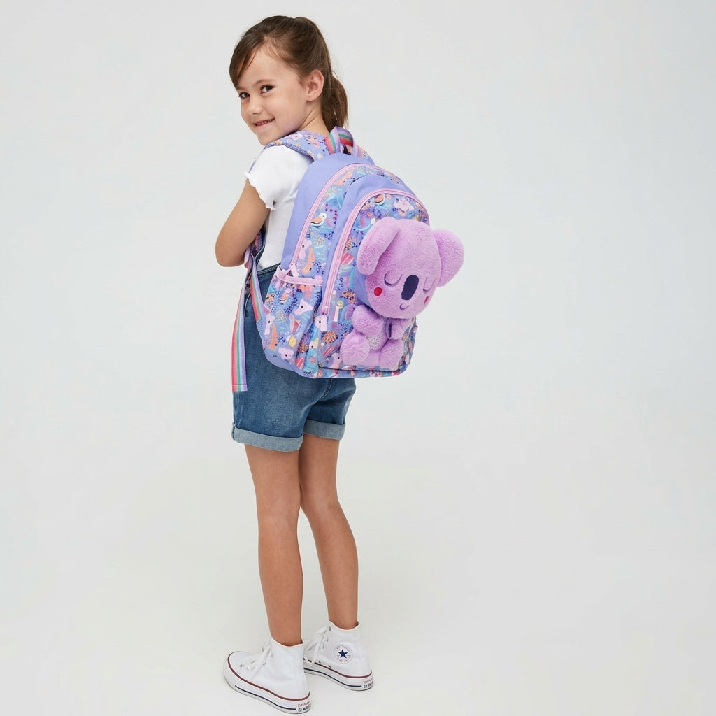 Smiggle Soft Phurr Koala Junior Character Backpack