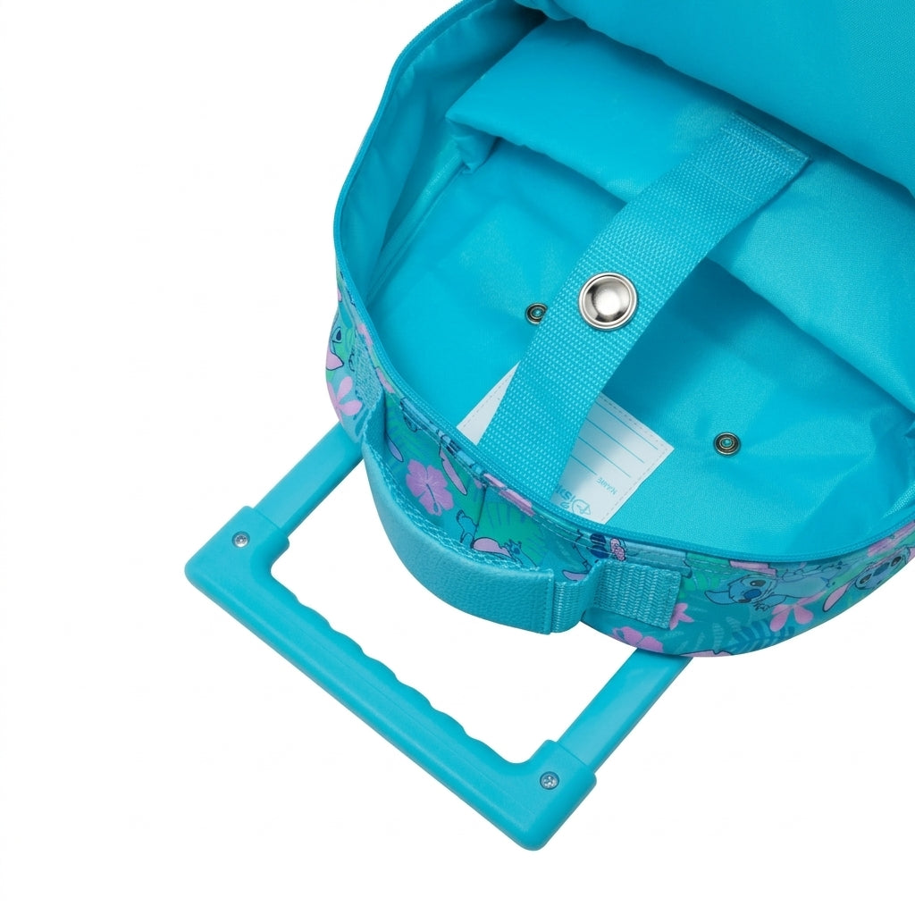 Smiggle Disney Stitch Trolley Backpack & Utility Pencil Case Set