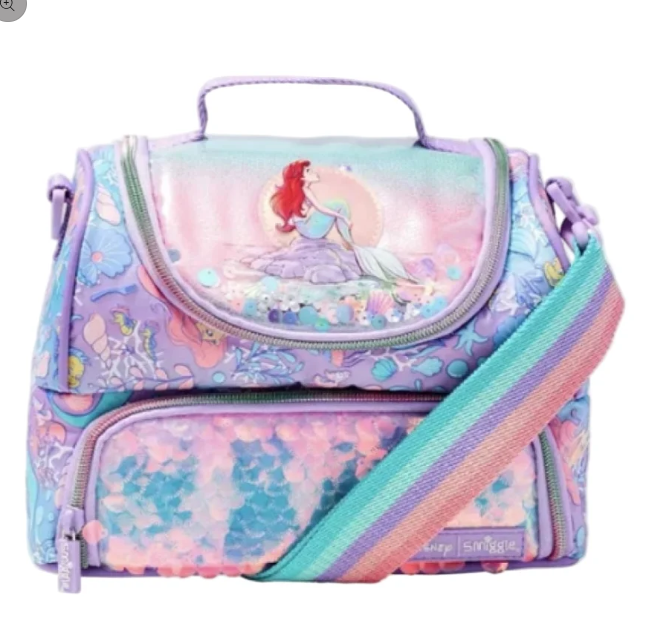 Smiggle x Disney Princess Ariel Double Decker Lunch Bag