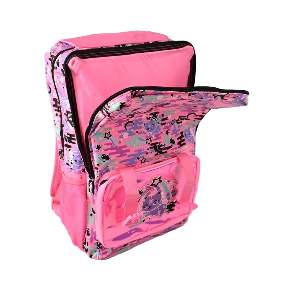 Smiggle Cosmic Purr-fect Kitty School Backpack