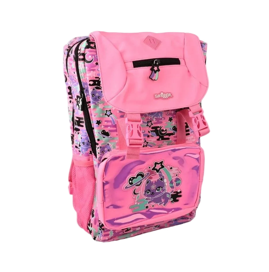 Smiggle Cosmic Purr-fect Kitty School Backpack
