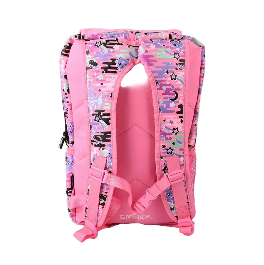 Smiggle Cosmic Purr-fect Kitty School Backpack