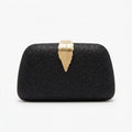 Sparkling Hard Case Evening Clutch Bag