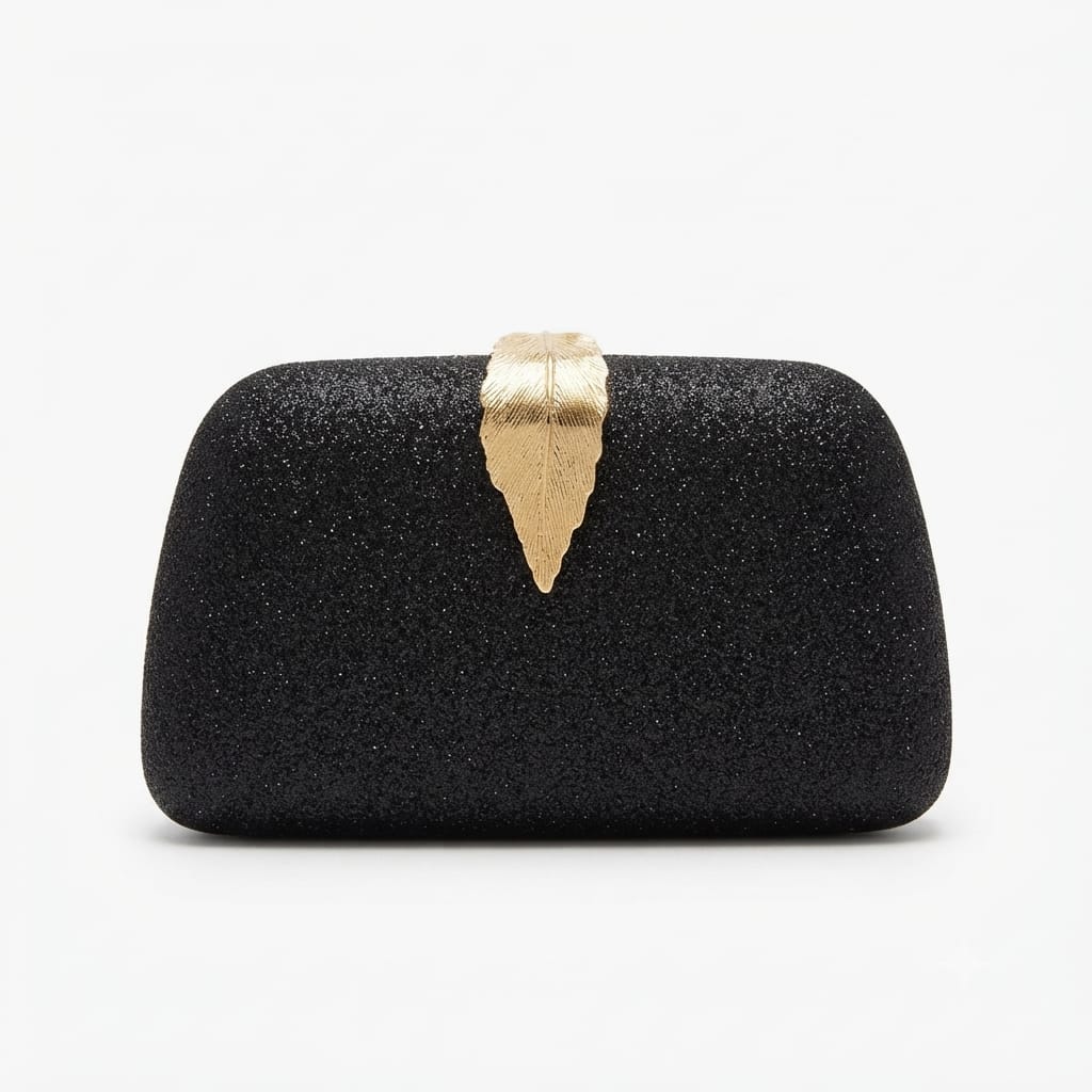 Sparkling Hard Case Evening Clutch Bag