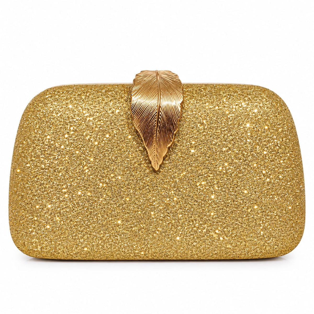 Sparkling Hard Case Evening Clutch Bag
