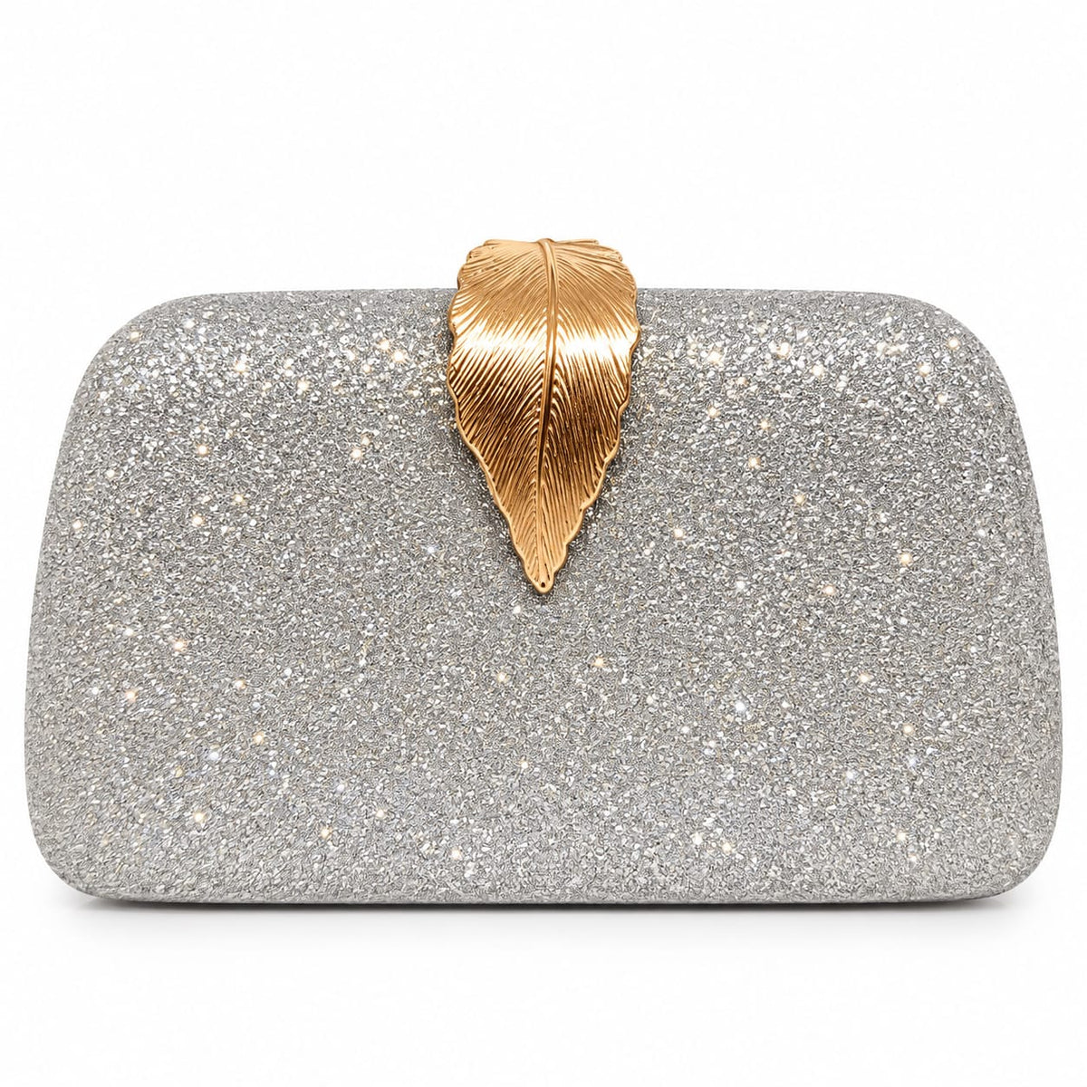 Sparkling Hard Case Evening Clutch Bag