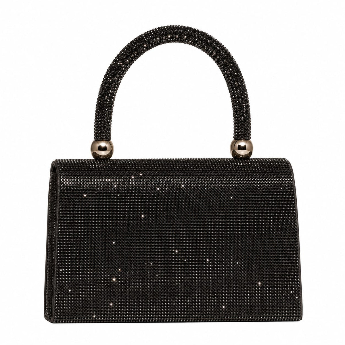 Luxury Crystal Top Handle Evening Bag