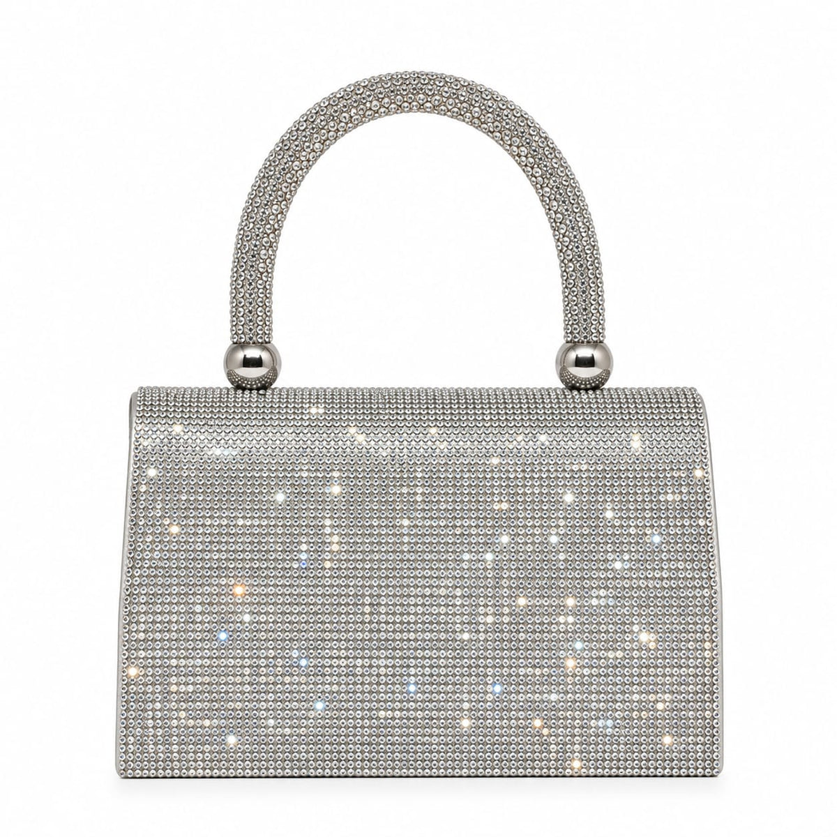 Luxury Crystal Top Handle Evening Bag