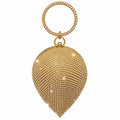 Luxury Crystal Fringe Round Evening Bag