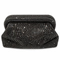 Luxury Crystal Frame Evening Clutch Bag
