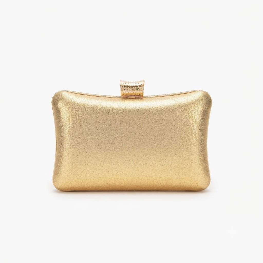 Luxury Crystal & Glitter Evening Clutch Bag